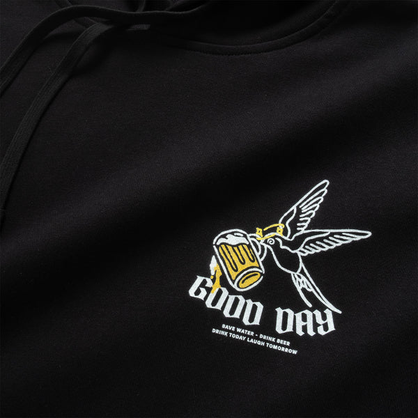 (ZW546) Wasted Bird Graphic Hoodie