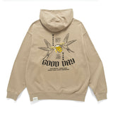 (ZW546) Wasted Bird Graphic Hoodie