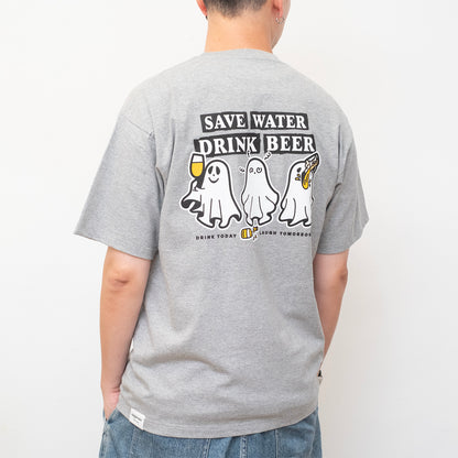 (ZT1972) Save Water Drink Beer Graphic Tee