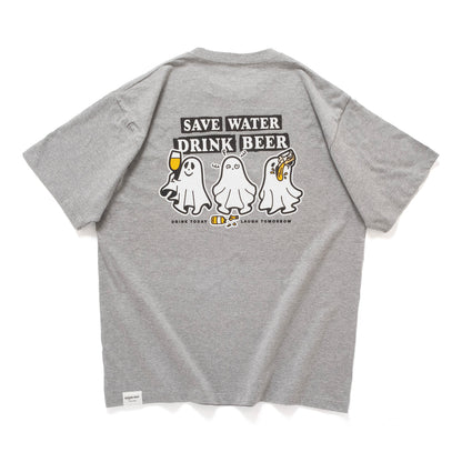 (ZT1972) Save Water Drink Beer Graphic Tee