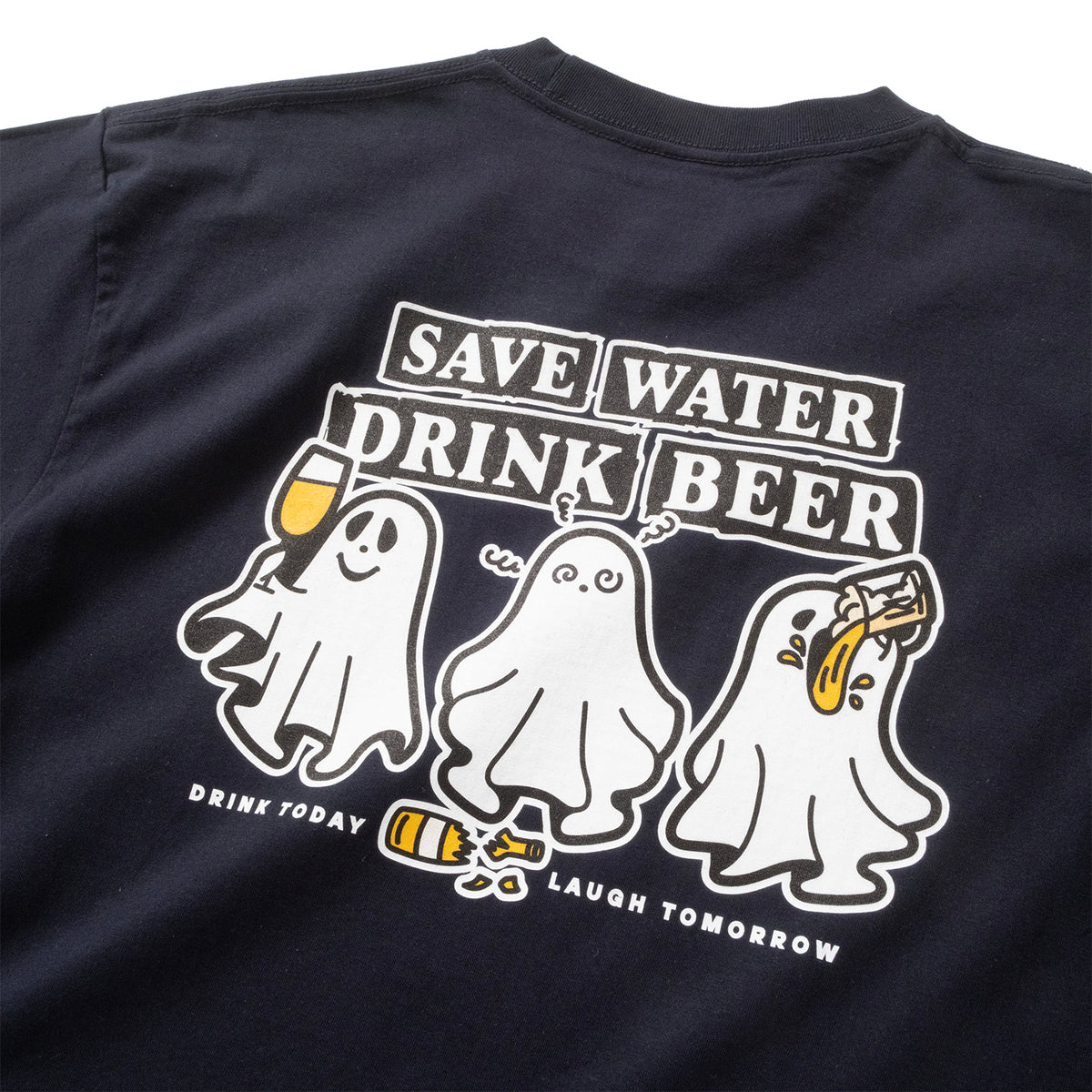 (ZT1972) Save Water Drink Beer Graphic Tee