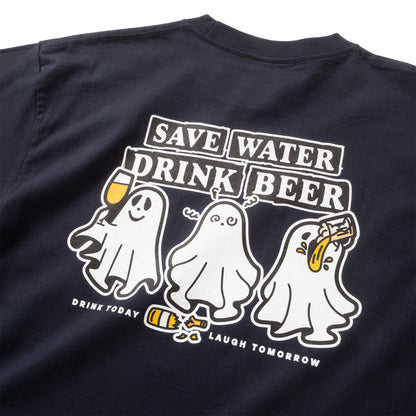(ZT1972) Save Water Drink Beer Graphic Tee