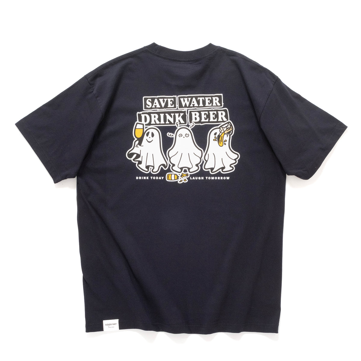 (ZT1972) Save Water Drink Beer Graphic Tee