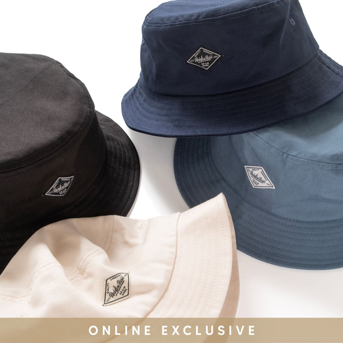 (ZC302) Redefine Label Bucket Hat (Online Exclusive)