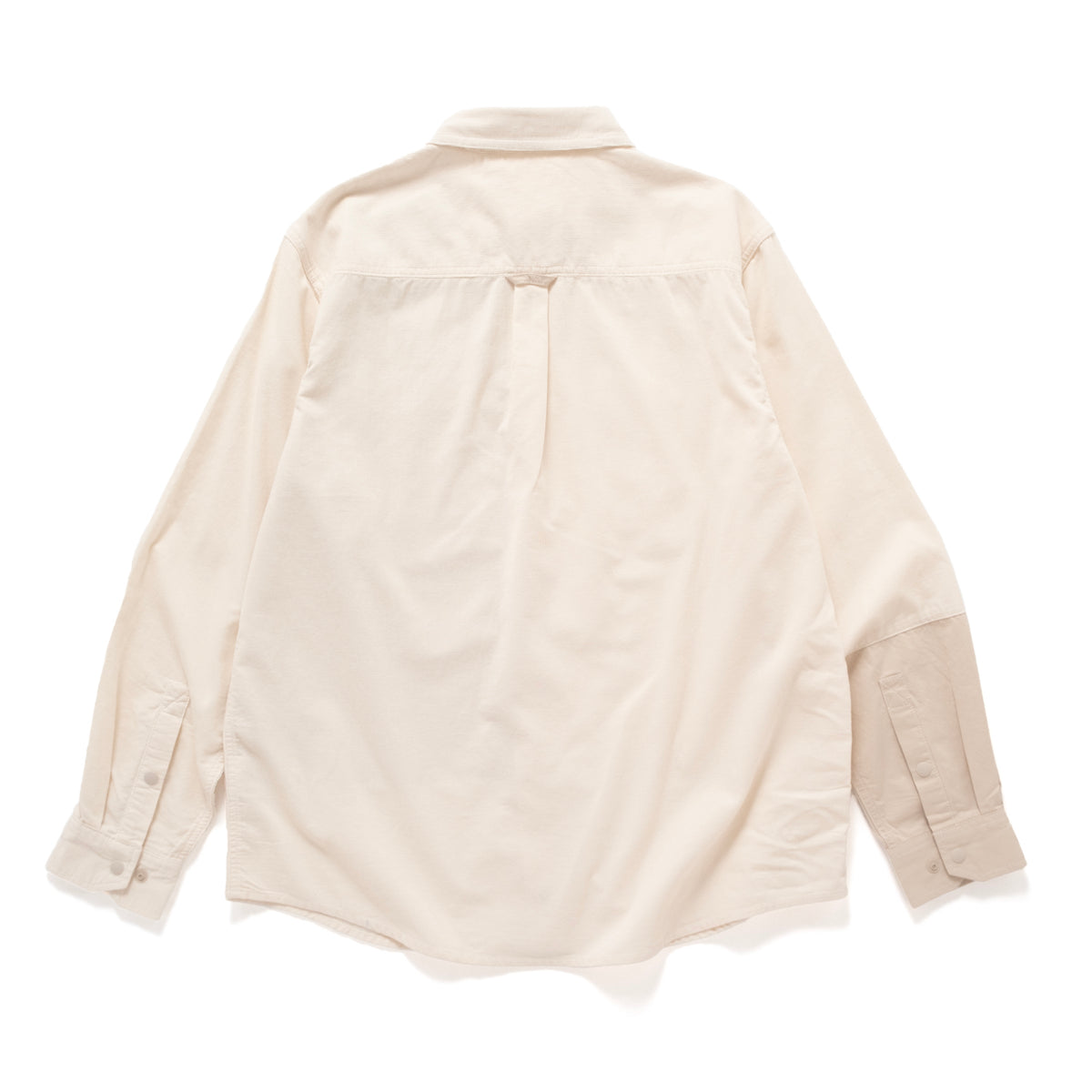 (ST561) Two Tone Patchwork Shirt