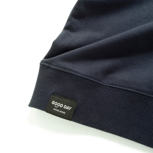 (ZW565) 好運達摩圖案繡花衛衣