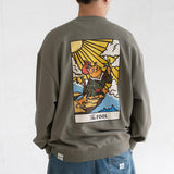 (ZW540) Catarot V1.2 The Fool Graphic Sweater