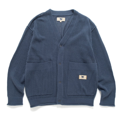 (CD106) Knit Mesh Cardigan