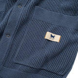 (CD106) Knit Mesh Cardigan