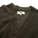 (CD106) Knit Mesh Cardigan