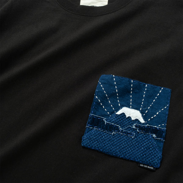 (ZT1772) Fujisan Sashiko Tee