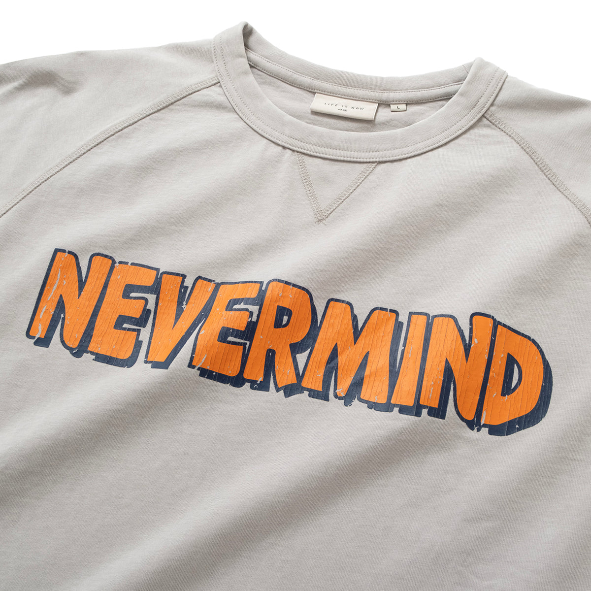 (TP1923) Nevermind Washed Sweat Tee
