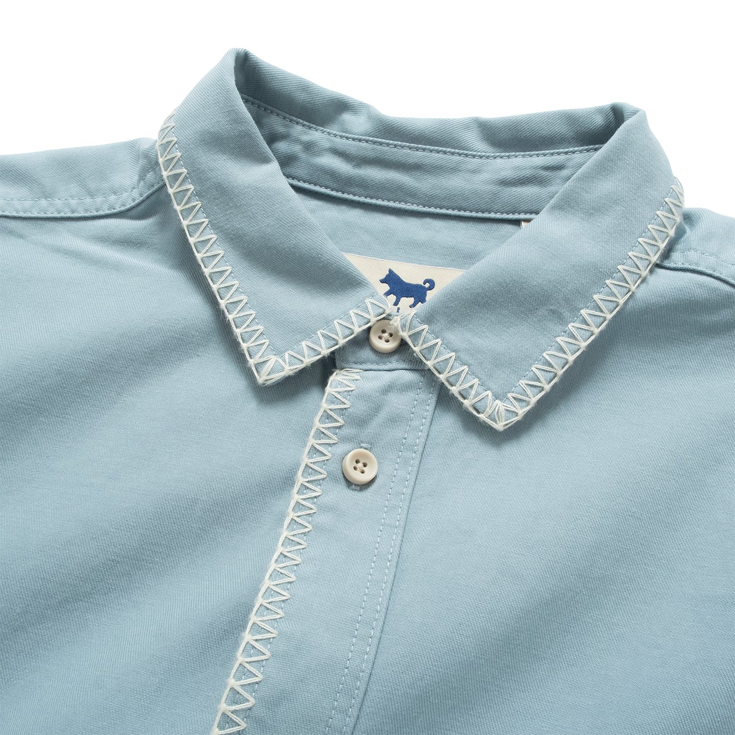 (ST488) Embroidery Stitch Shirt