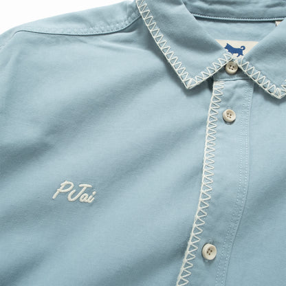 (ST488) Embroidery Stitch Shirt