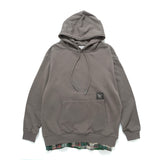 (ZW537) Patchwork Layer Hoodie