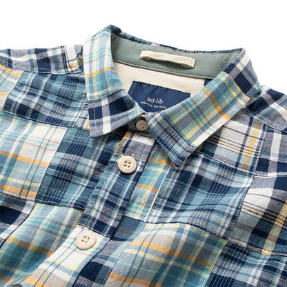 (ST563) Patchwork Shirt (Online Exclusive)