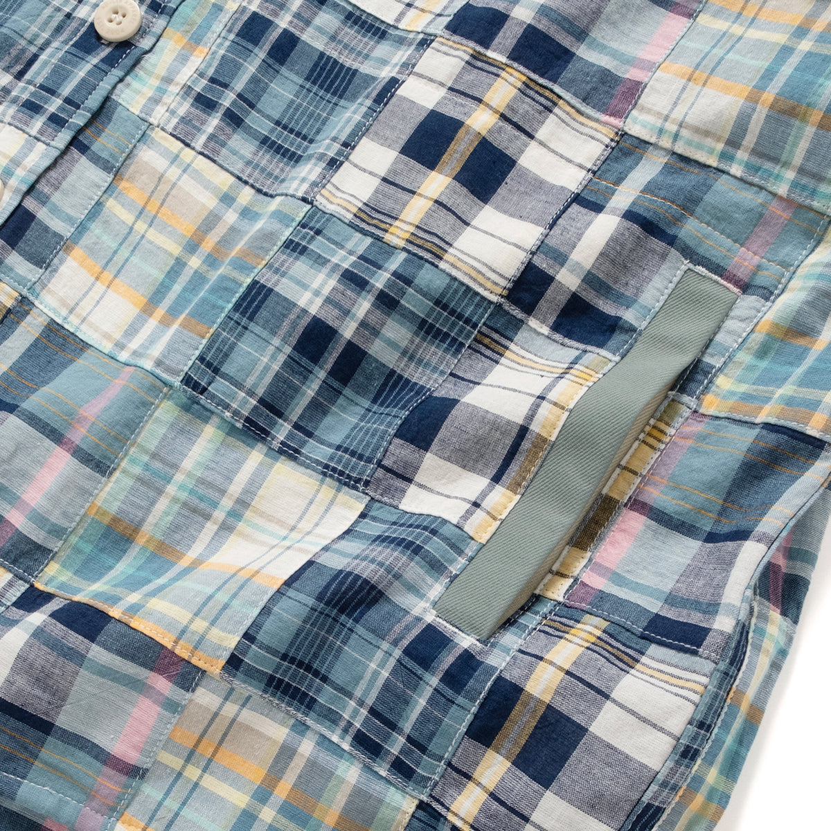 (ST563) Patchwork Shirt (Online Exclusive)