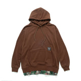 (ZW537) Patchwork Layer Hoodie