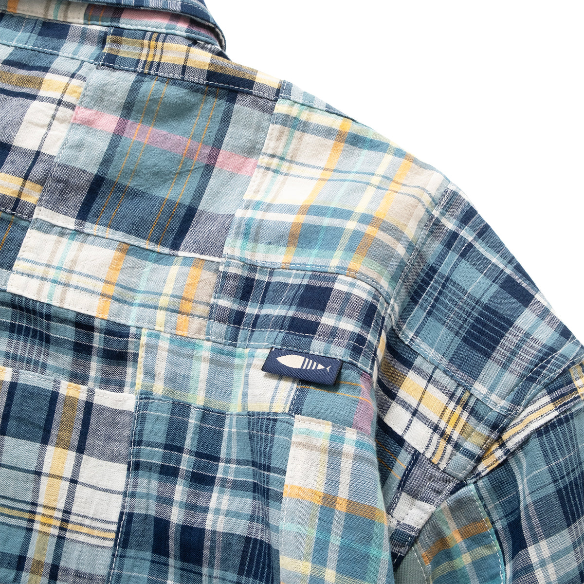 (ST563) Patchwork Shirt (Online Exclusive)