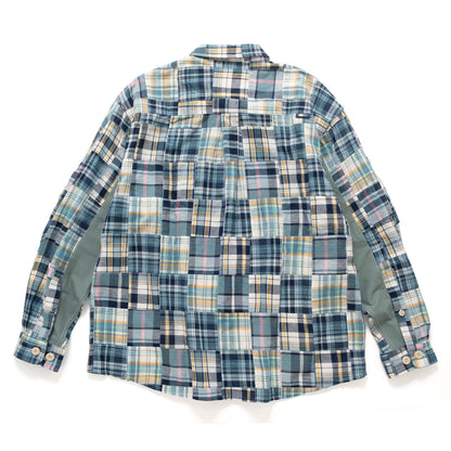 (ST563) Patchwork Shirt (Online Exclusive)