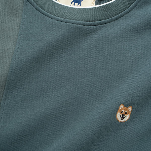 (SW523) Colorblock Sweater