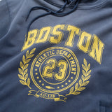 (SW519) Washed College Hoodie