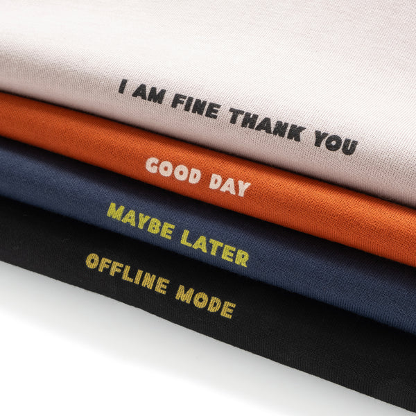 (ZW547) Message Color Hoodie