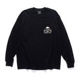 (ZT1790) Gold Teeth Embroidery Graphic Long Sleeve Tee