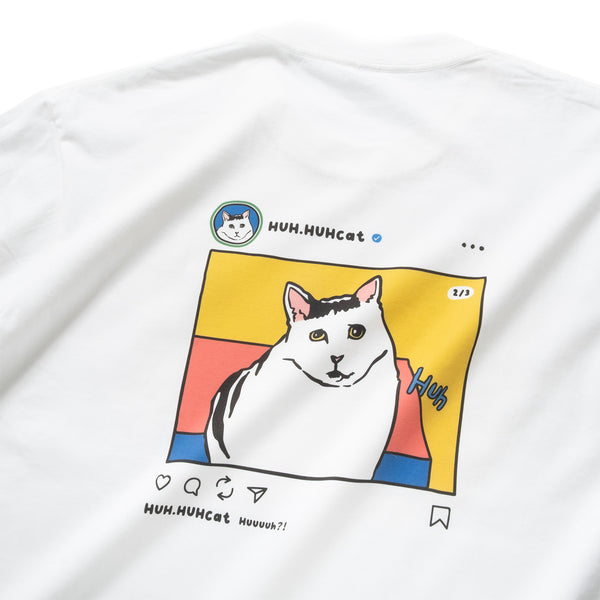 (ZT1788) Huh Cat IG Graphic Long Sleeve Tee