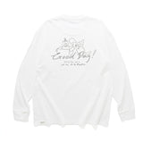 (EX660) Graphic Long Sleeve Tee