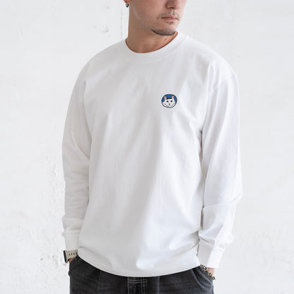 (ZT1788) Huh Cat IG Graphic Long Sleeve Tee