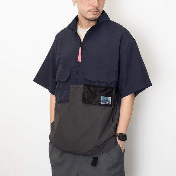 (YT1180) Mid Collar Outdoor Tech Pullover
