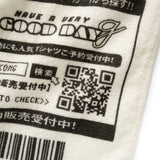 (ZA489) Japan Receipt Graphic Towel