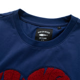 (TP1729) Heart Patch Cropped Tee