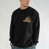 (ZT1804) Bear Back to Forest Embroidery Long Sleeve Tee