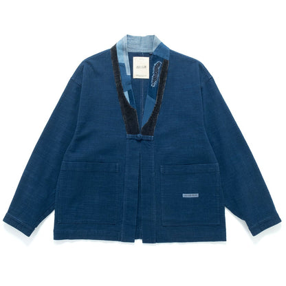 (JK414) Indigo Boro Kimono