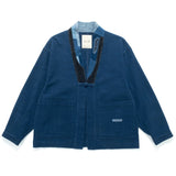 (JK414) Indigo Boro Kimono