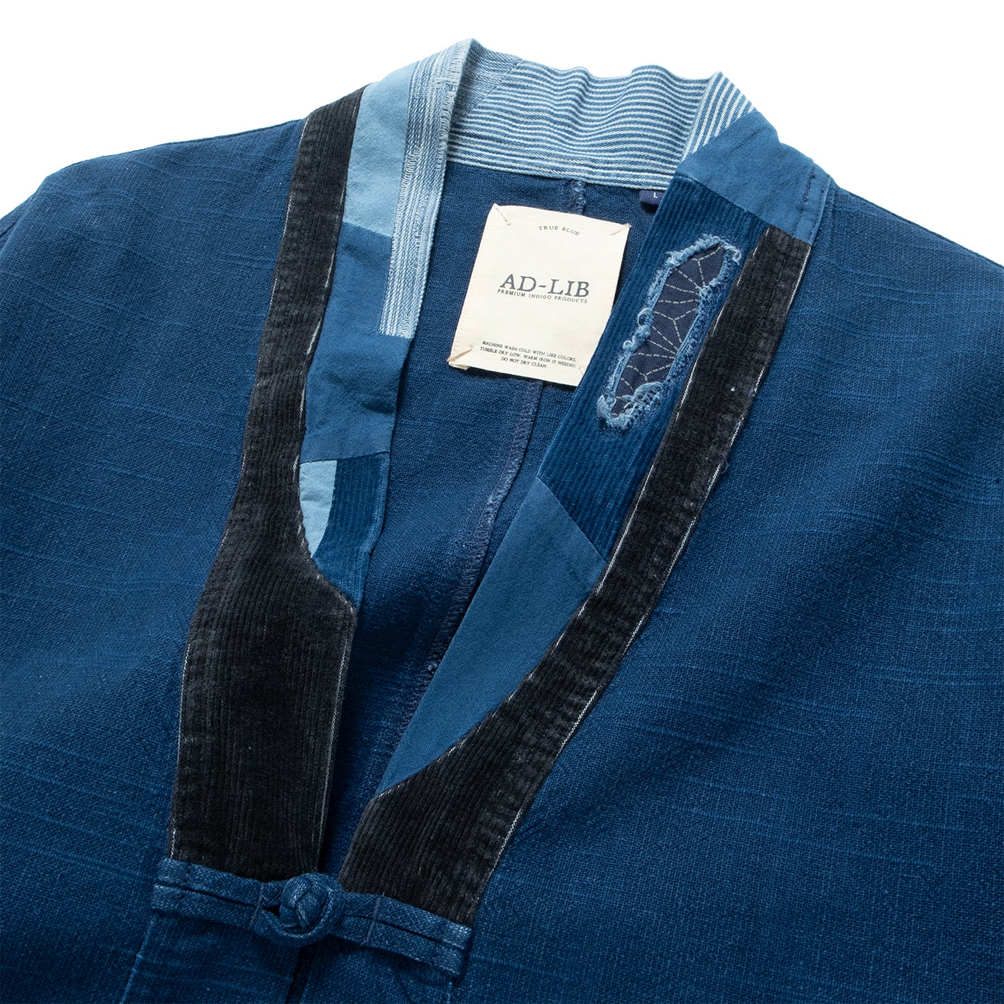 (JK414) Indigo Boro Kimono
