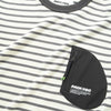 (TP1720) Stripe Pocket Long Sleeve Tee