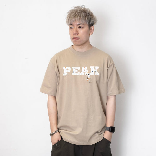 (ZT1272) Peak Climbing Graphic Embroidery Tee