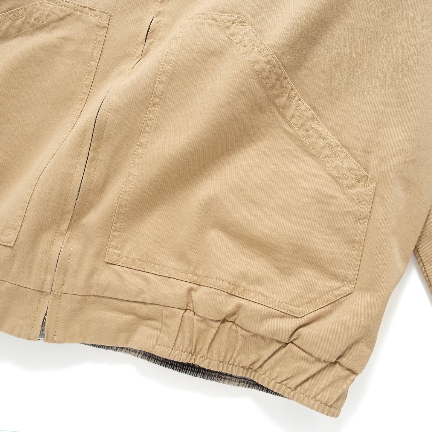 (JK406) 2 Face Harrington Jacket