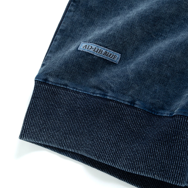 (SW518) 藍染襤褸衛衣