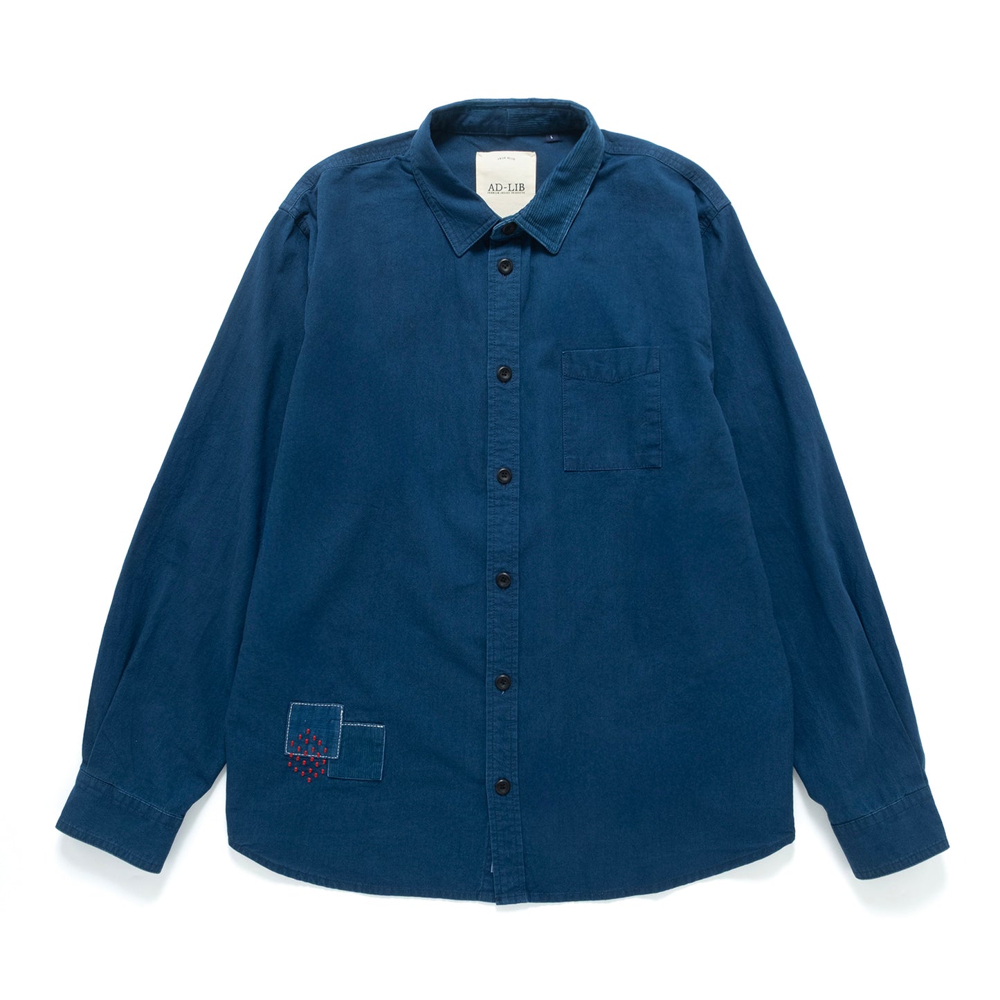 (ST481) Indigo Tie Shirt