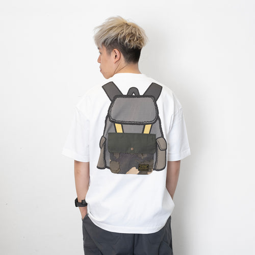 (ZT1280) Backpack Graphic Tee