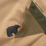 (ZT1804) Bear Back to Forest Embroidery Long Sleeve Tee