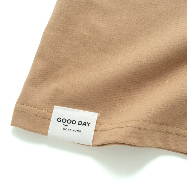 (ZT1804) Bear Back to Forest Embroidery Long Sleeve Tee