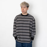 (TP1174) Stripe Long Sleeve Tee