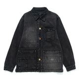 (JK423) Washed Work Jacket