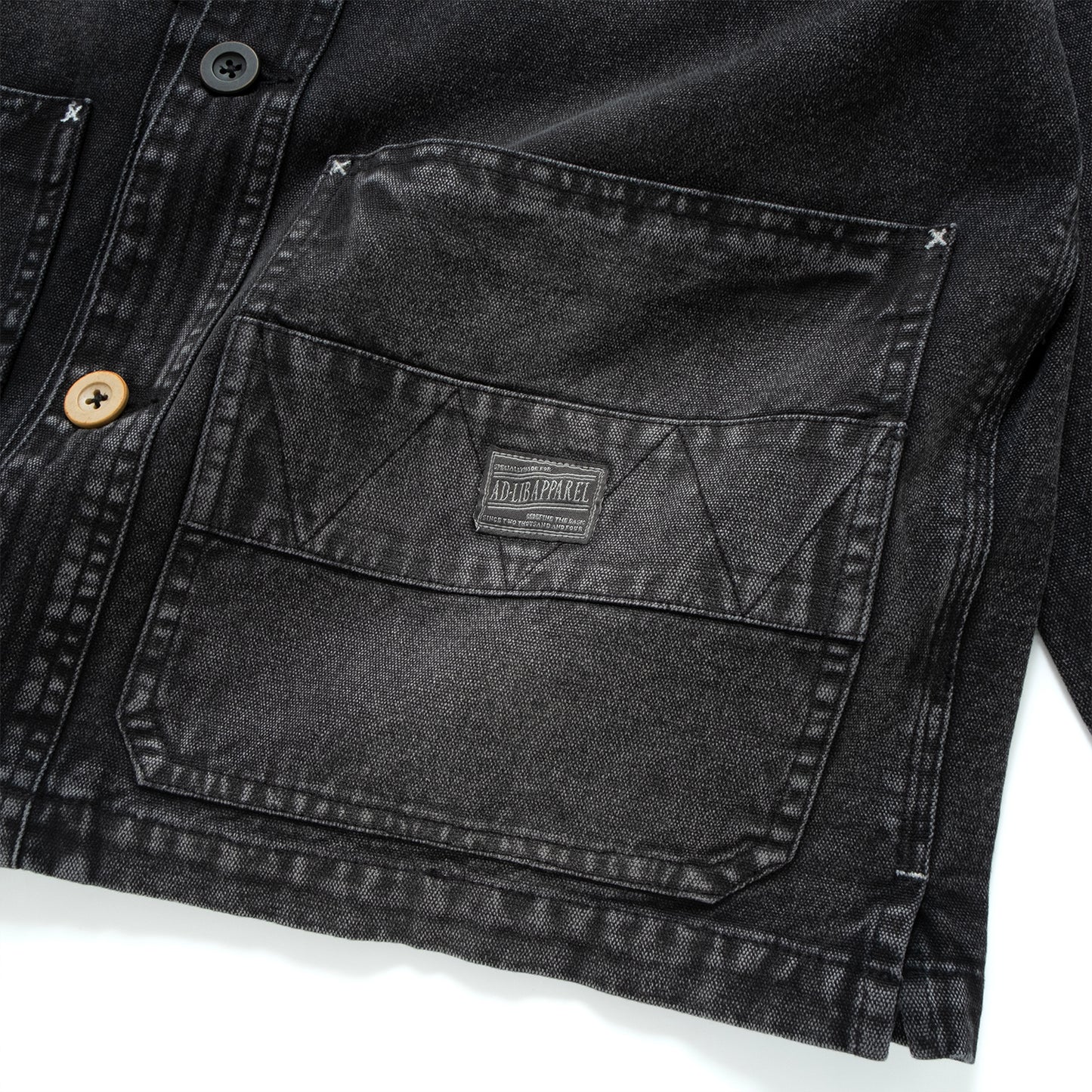 (JK423) Washed Work Jacket