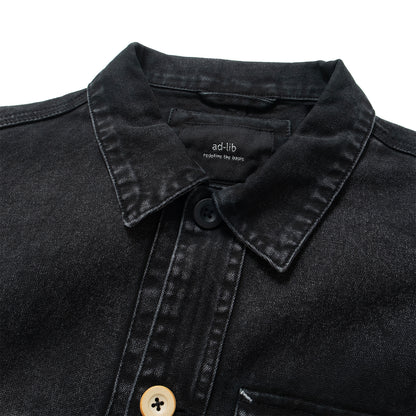 (JK423) Washed Work Jacket